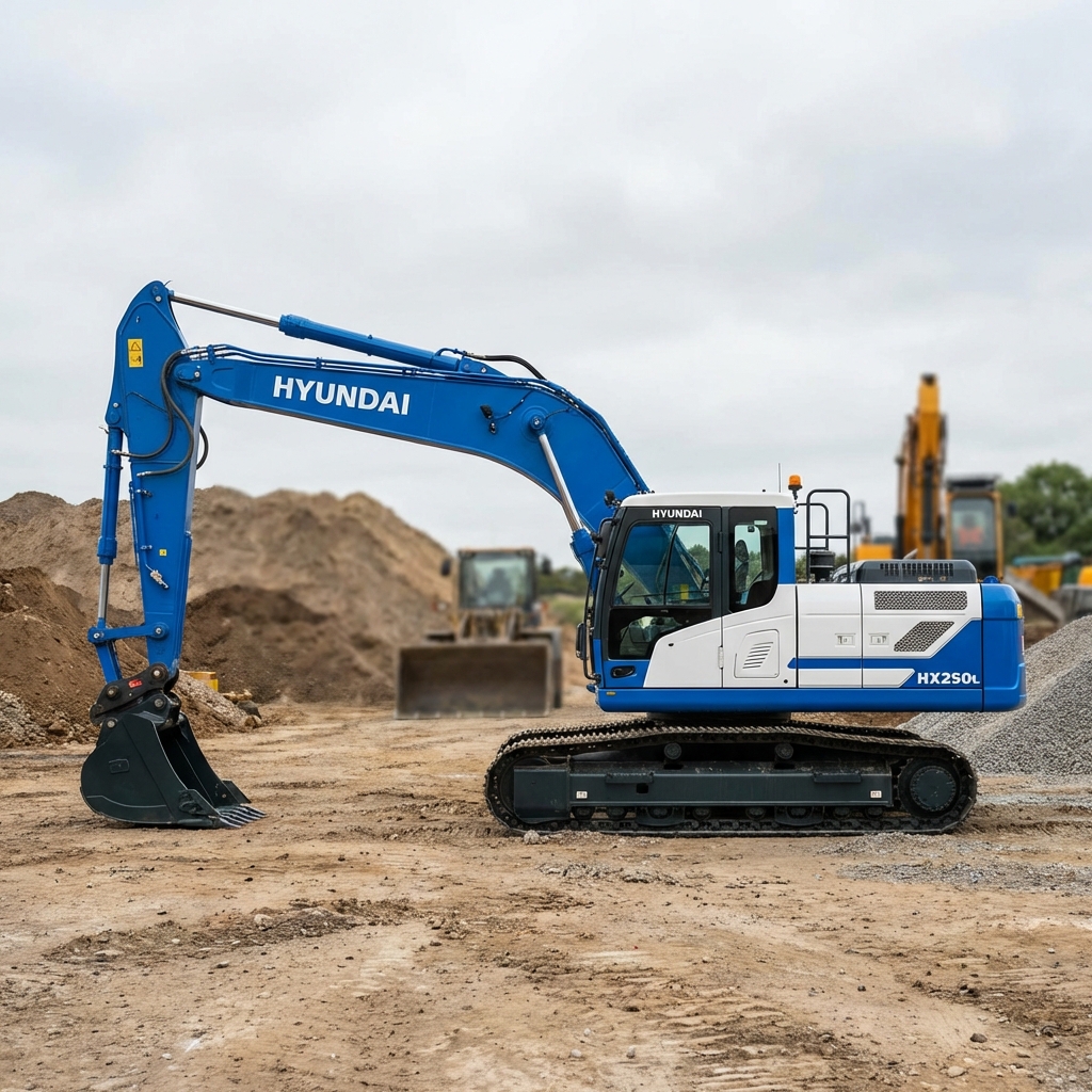 Hyundai 250 Excavator